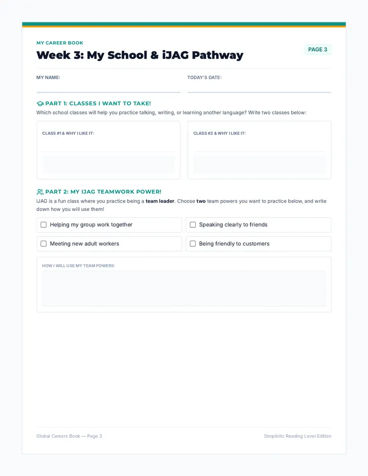 Week 3 Student Logbook