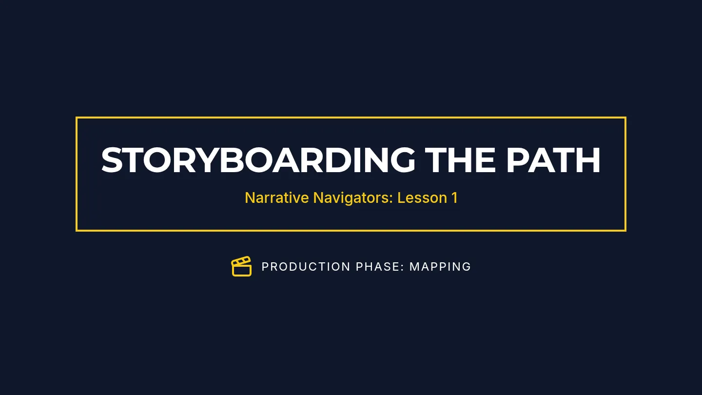 Storyboarding Paths Presentation