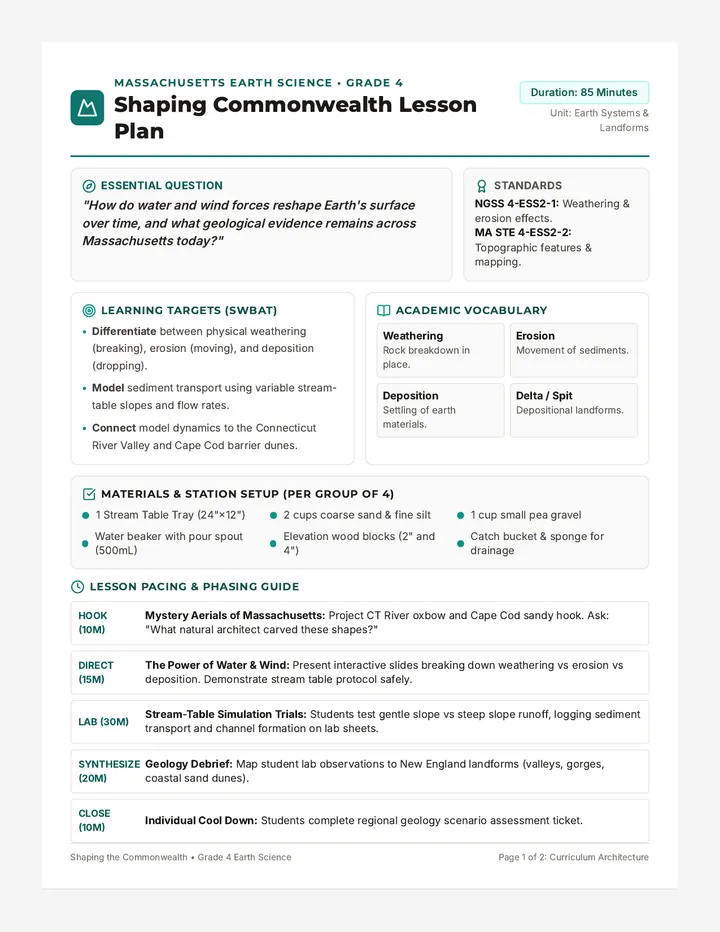 Shaping Commonwealth Lesson Plan