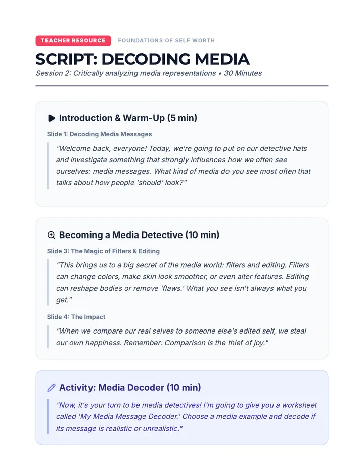 Mirror Mirror Session 2 Script