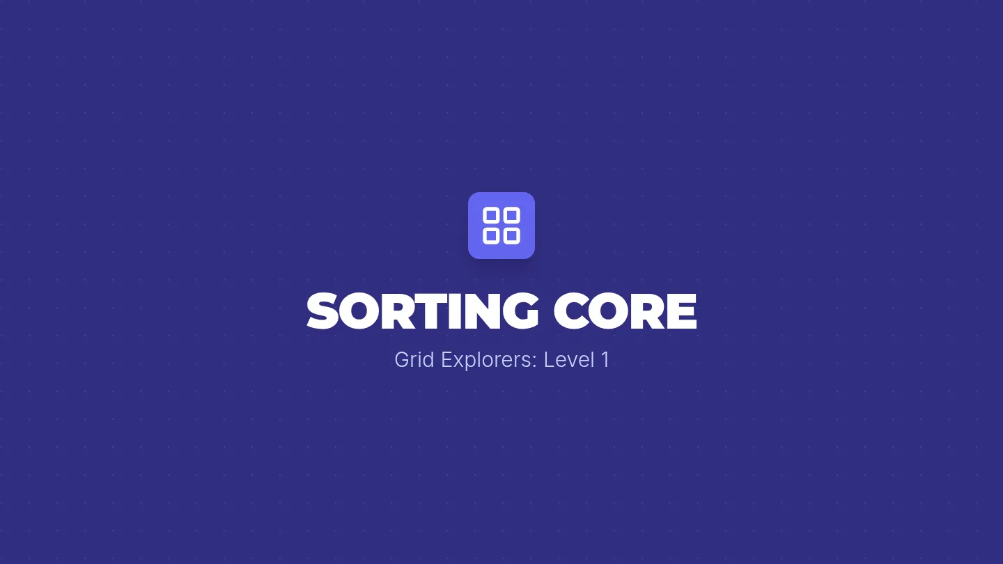 Sorting Core Slides