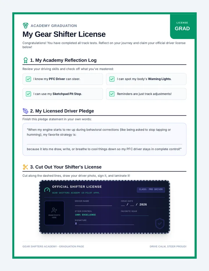 Gear Shifter License