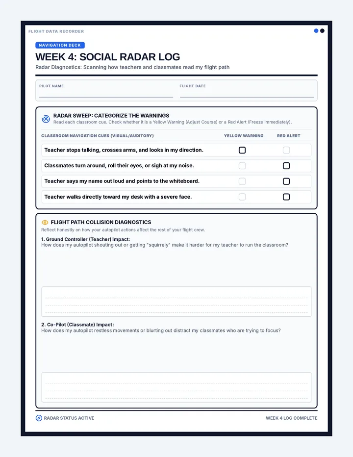 Social Radar Pilot Journal