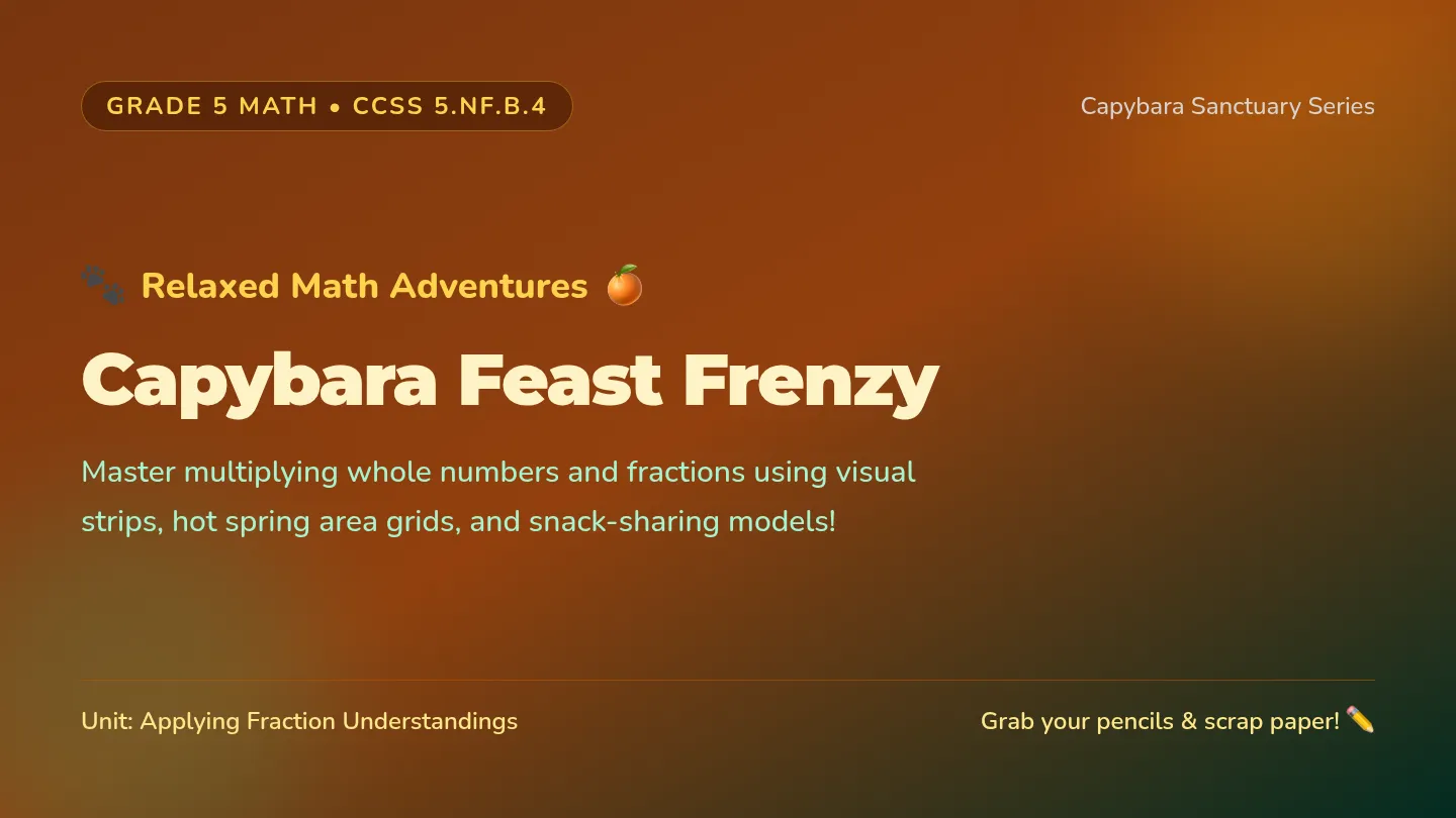 Capybara Feast Slides