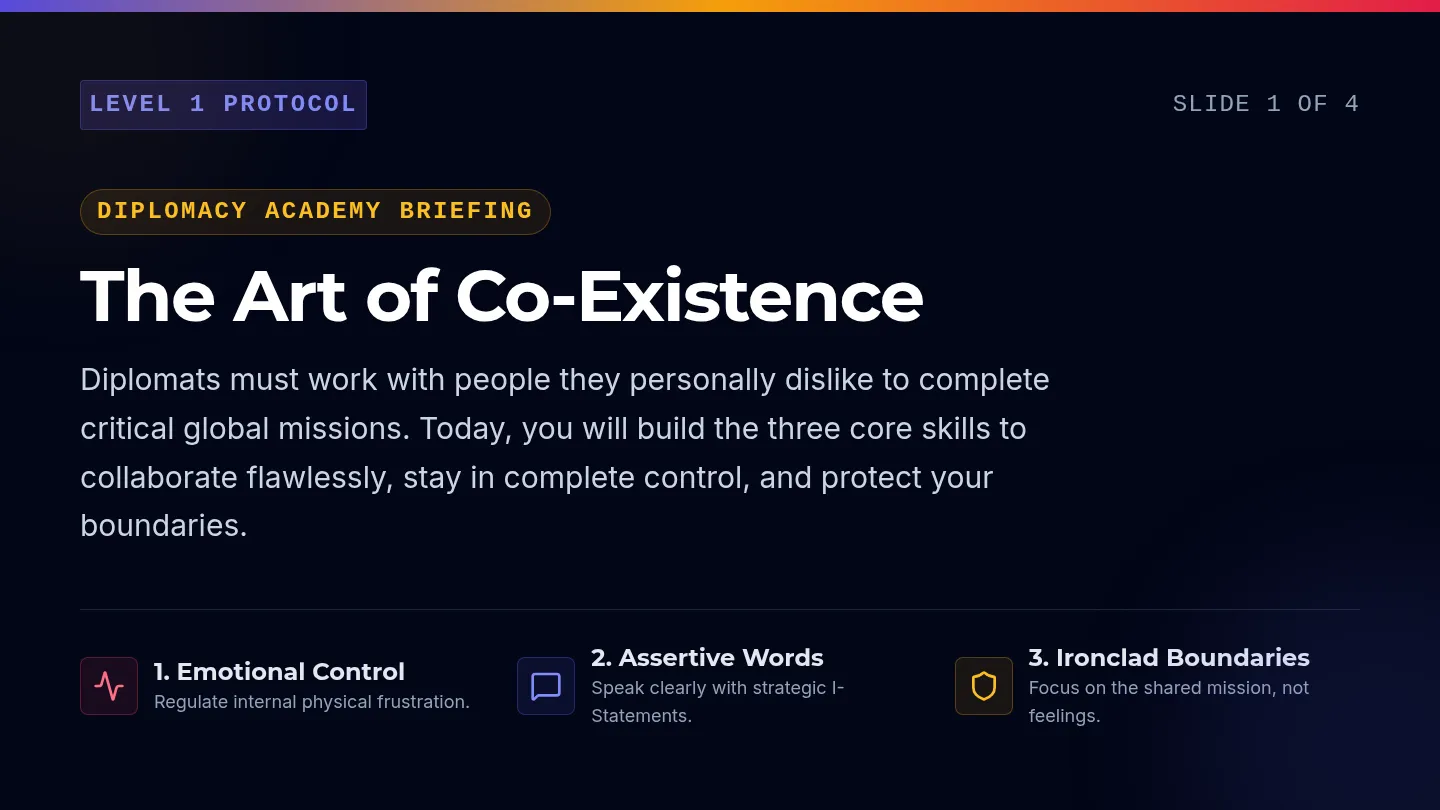 Diplomacy Protocol Slides