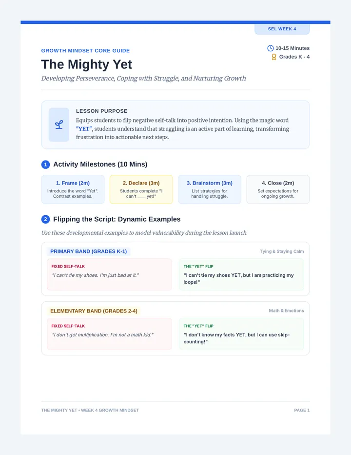 The Mighty Yet Facilitator Guide