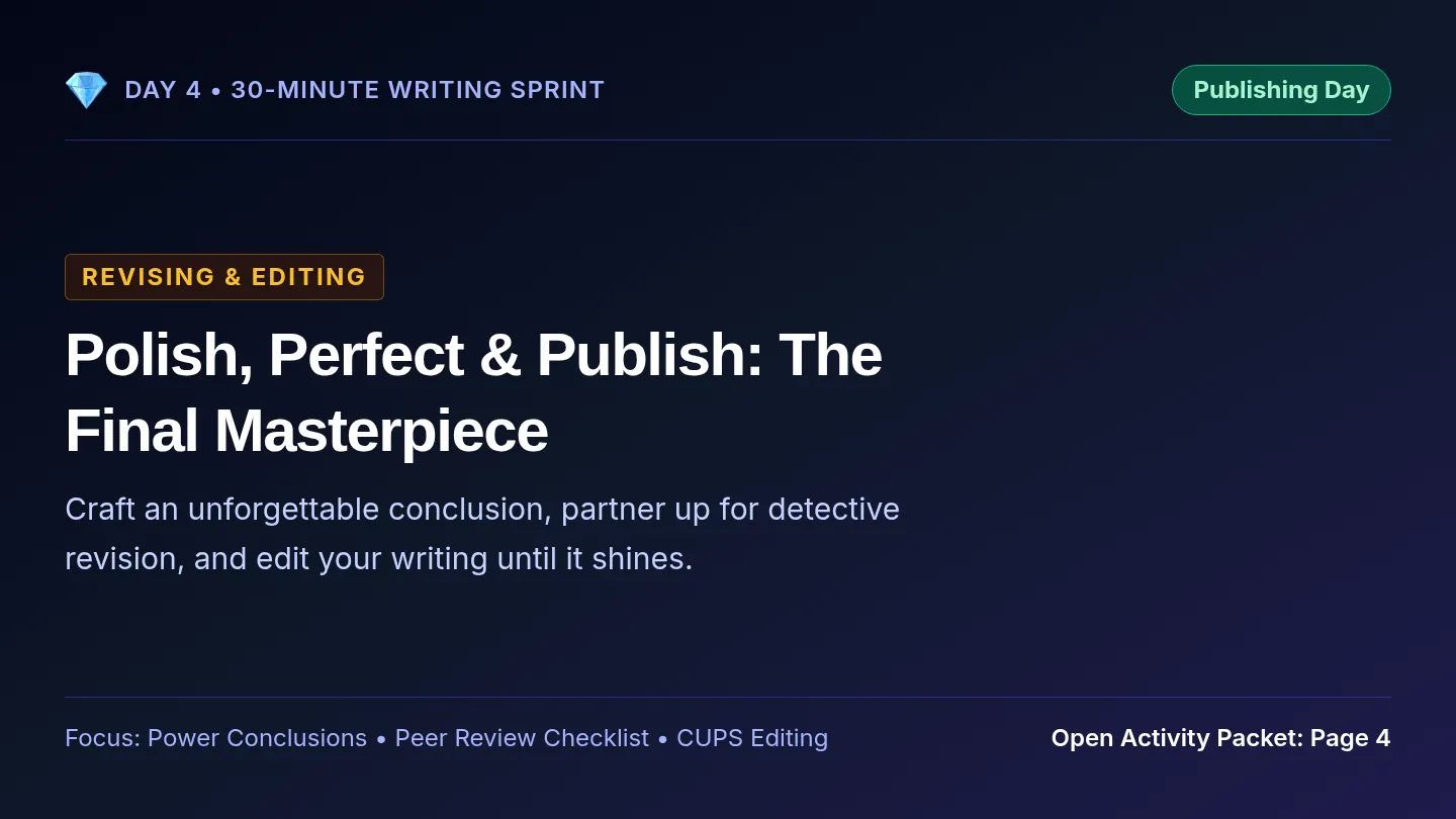 Polish and Publish Slides