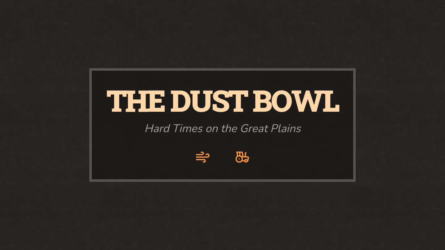 Dust Bowl Ordeal Slides