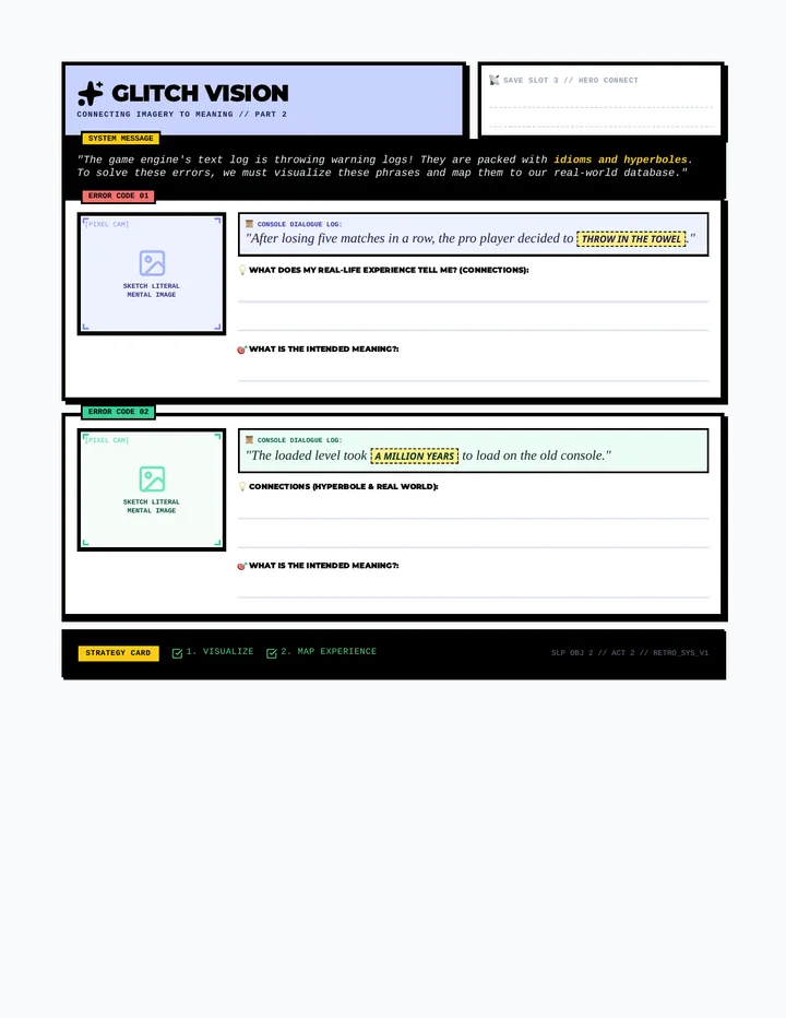 Prophecy Vision Worksheet