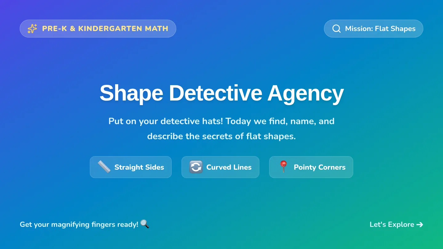 Shape Detectives Slides