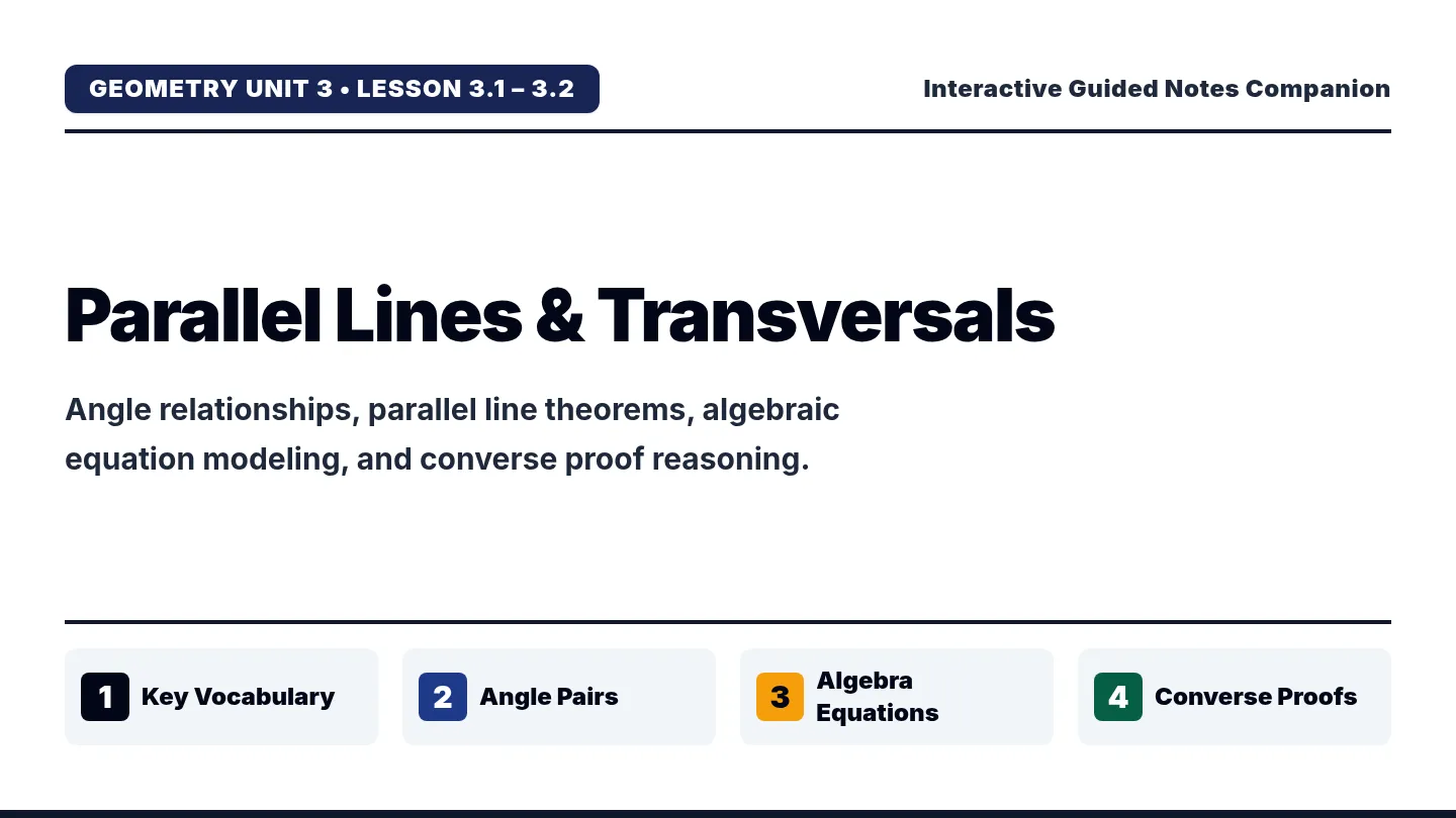 Parallel Precision Slides