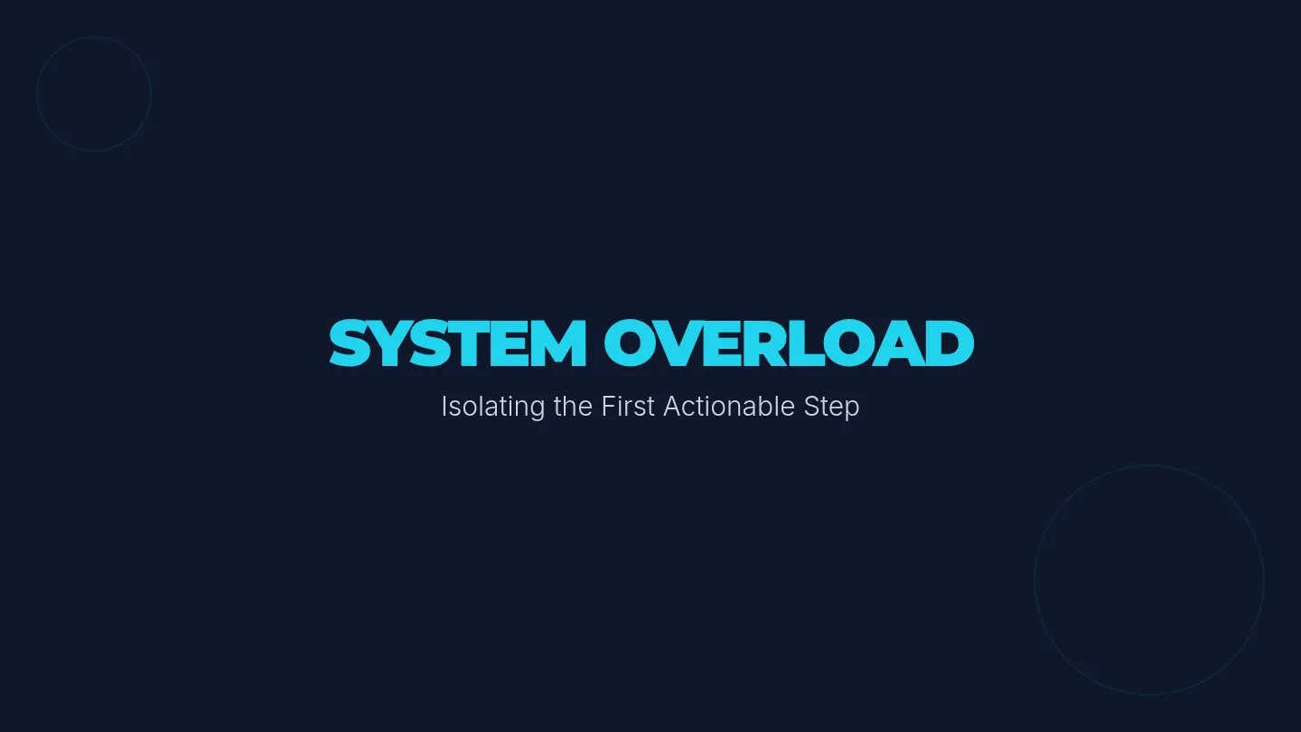 System Overload Slides