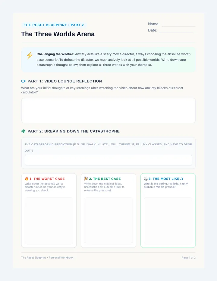 Catastrophizing Workbook