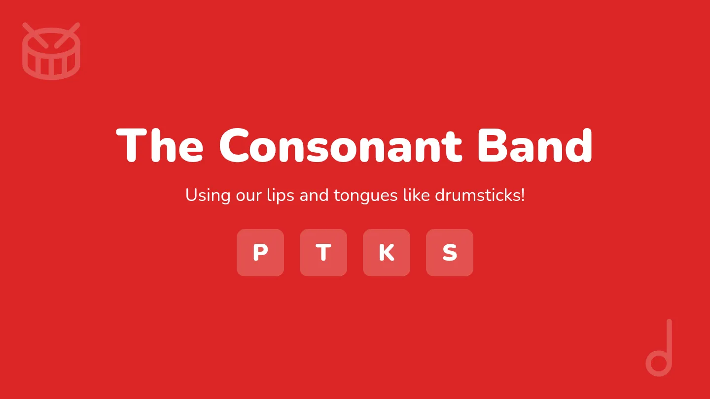 Consonant Band Slides