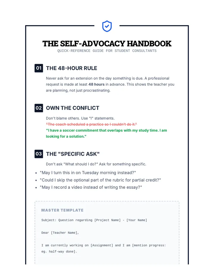 Advocacy Handbook Worksheet