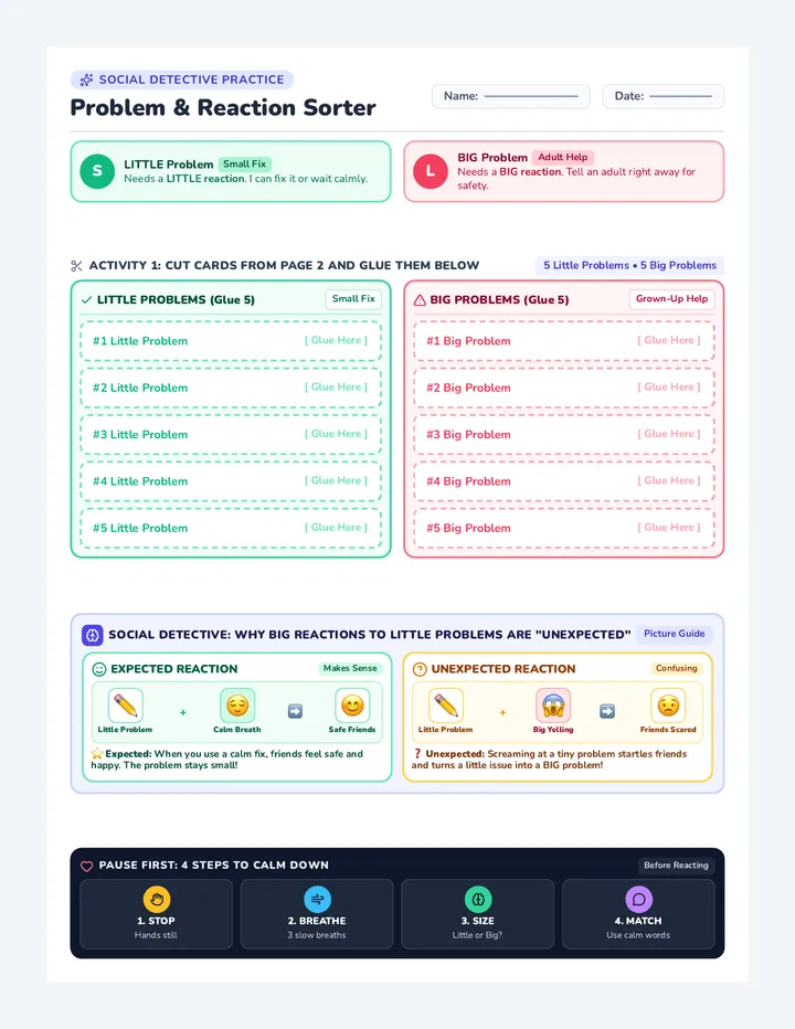 Problem Size Activity