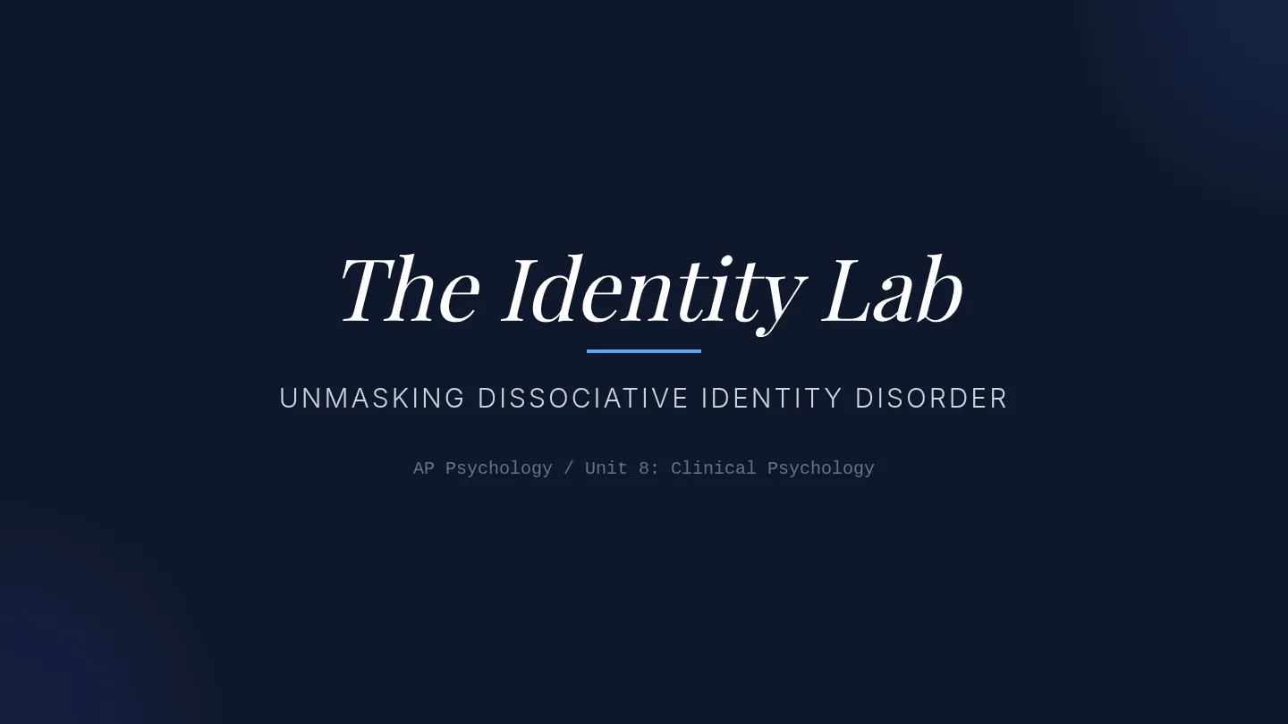 Diagnostic Dilemma Slides