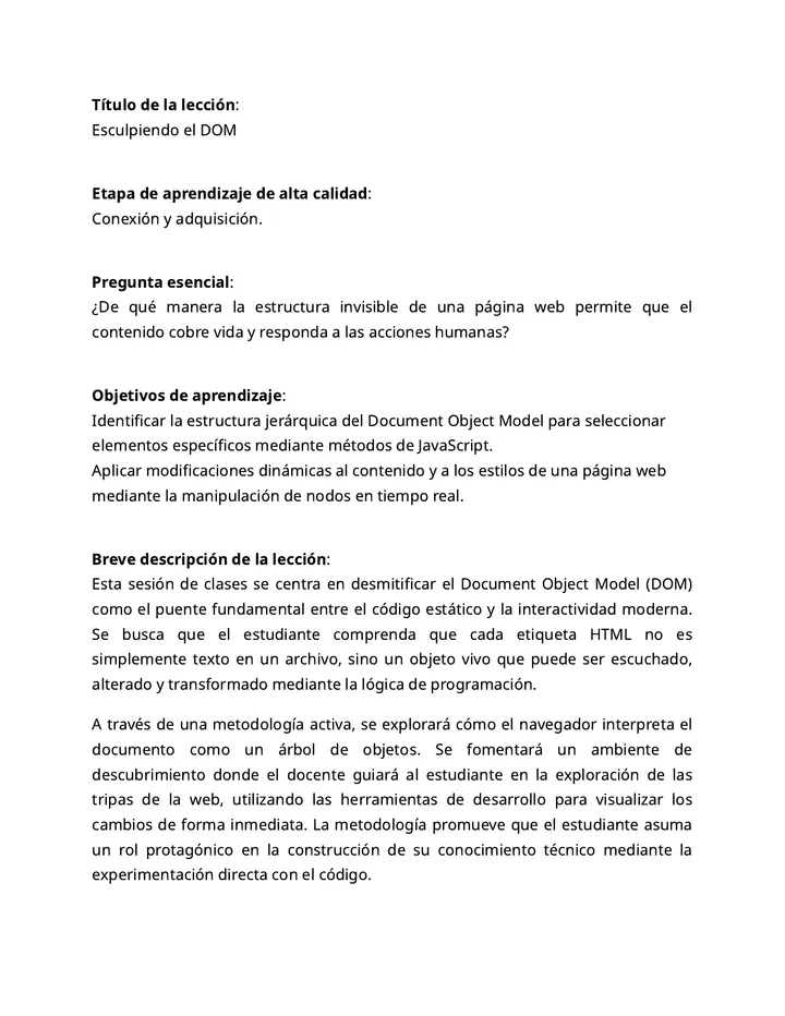 Guía Maestra DOM JavaScript Final Revisada v3 Final Perfecta