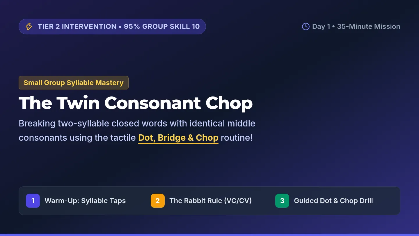Twin Consonant Slides