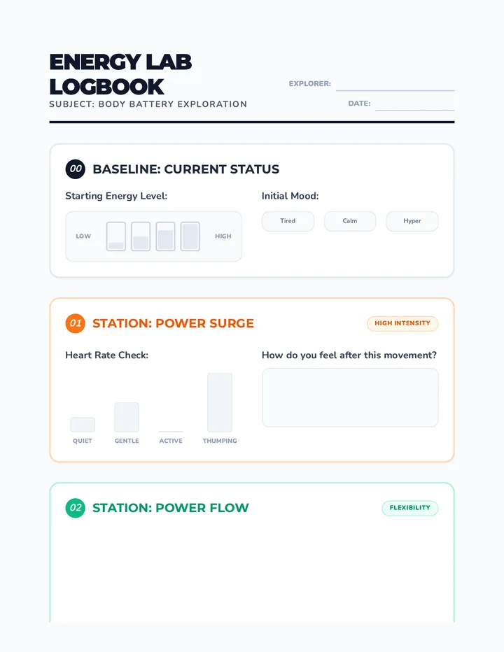 Energy Lab Logbook