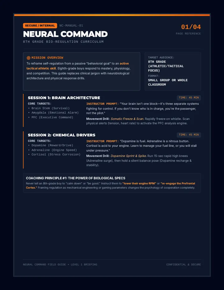 Neural Command Educator Guide