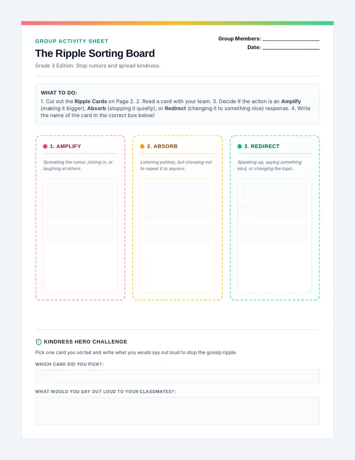 Echo Effect Ripple Cards