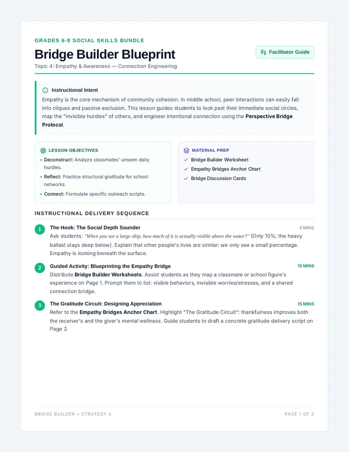 Bridge Builder Facilitator Guide