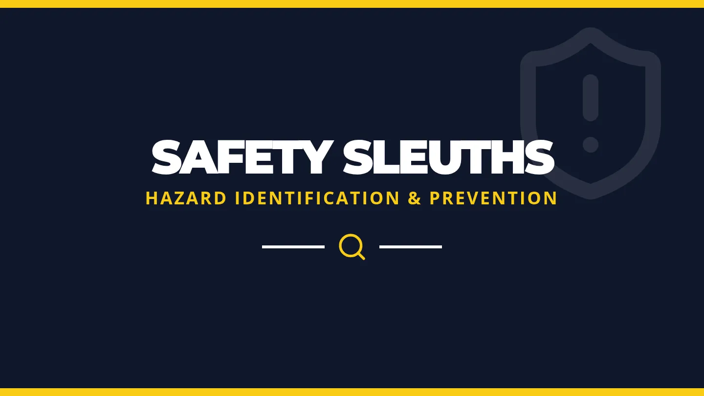 Safety Sleuths Presentation Slides