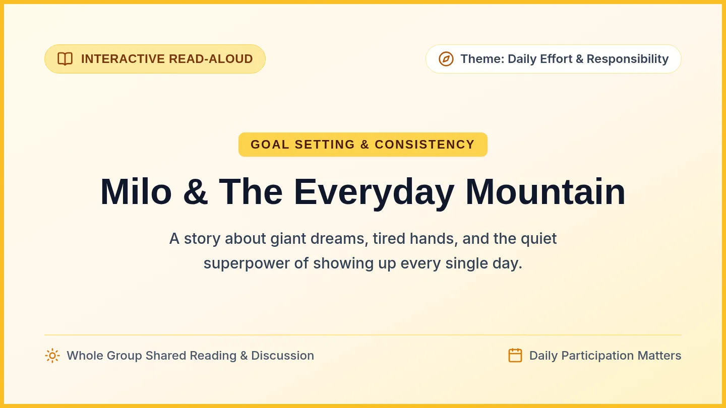 Showing Up Story Slides
