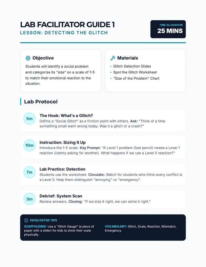 Lab Facilitator Guide 1