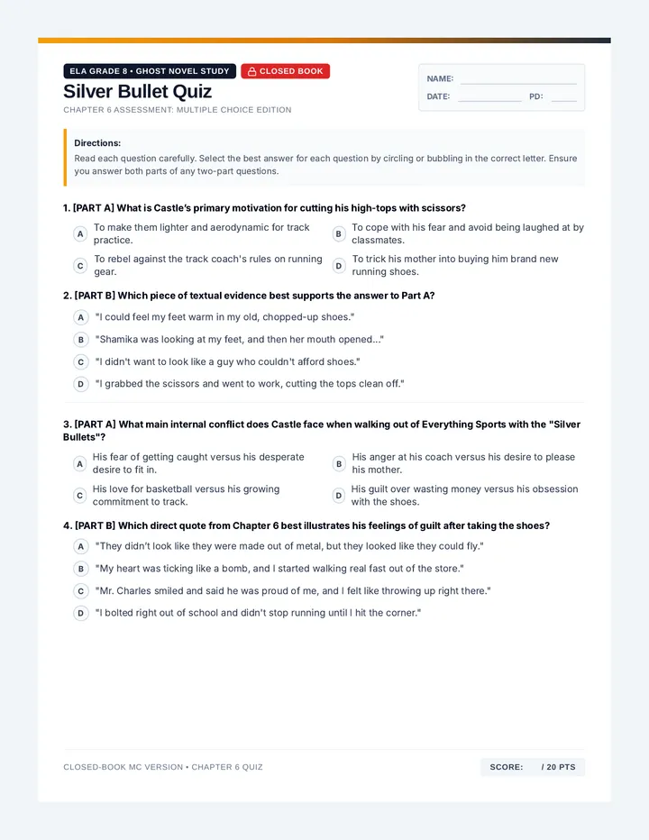 Silver Bullet Quiz