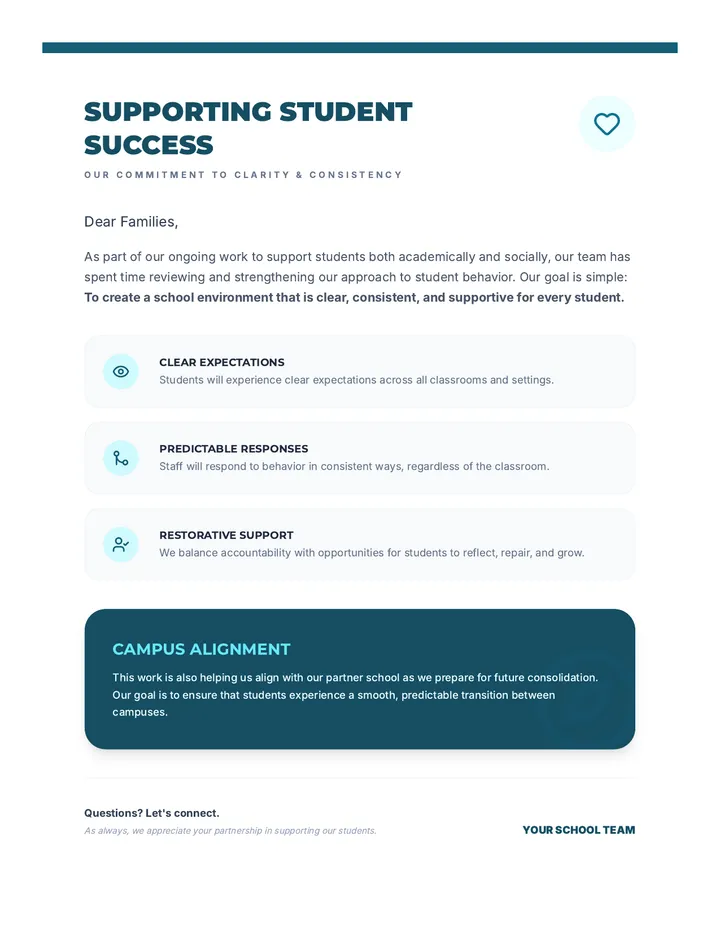 Family PBIS Flyer