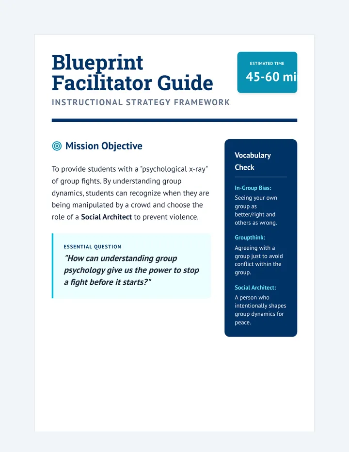 Blueprint Facilitator Guide