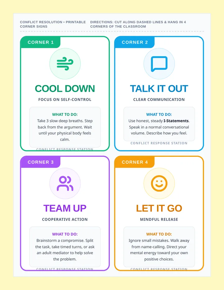 Peace Patrol Activity Cards
