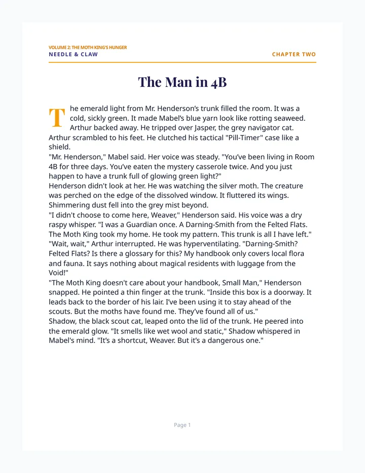 The Man in 4B Reading