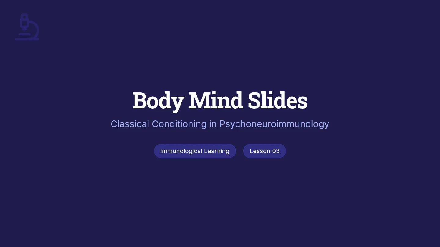 Body Mind Slides