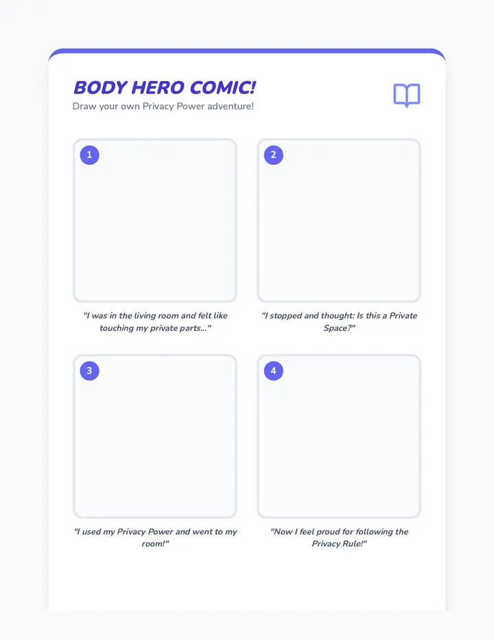 Privacy Power Comic