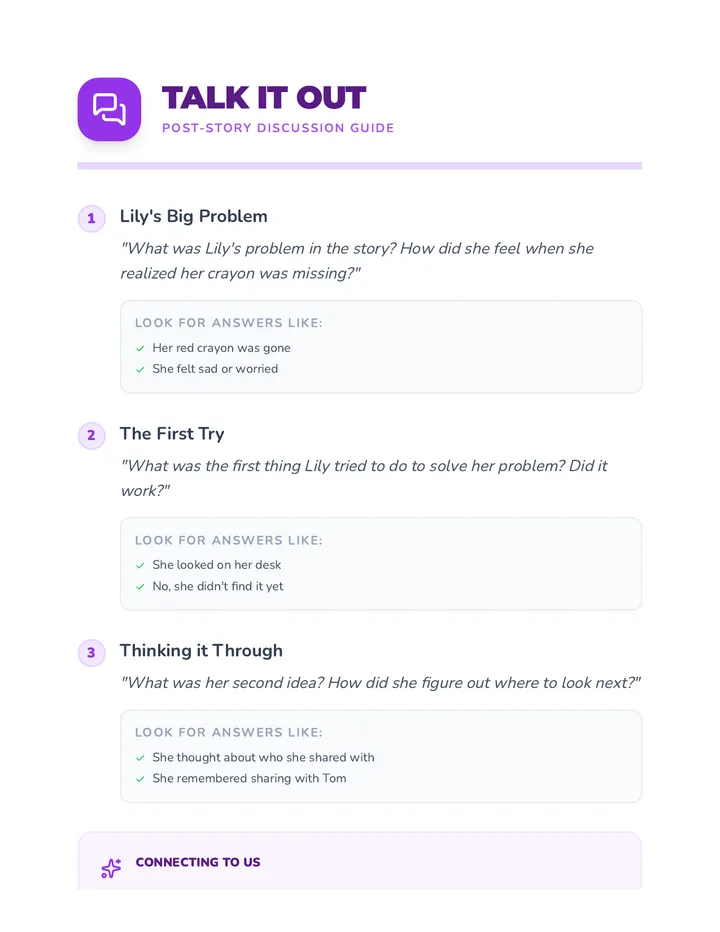 Talk It Out Discussion Guide