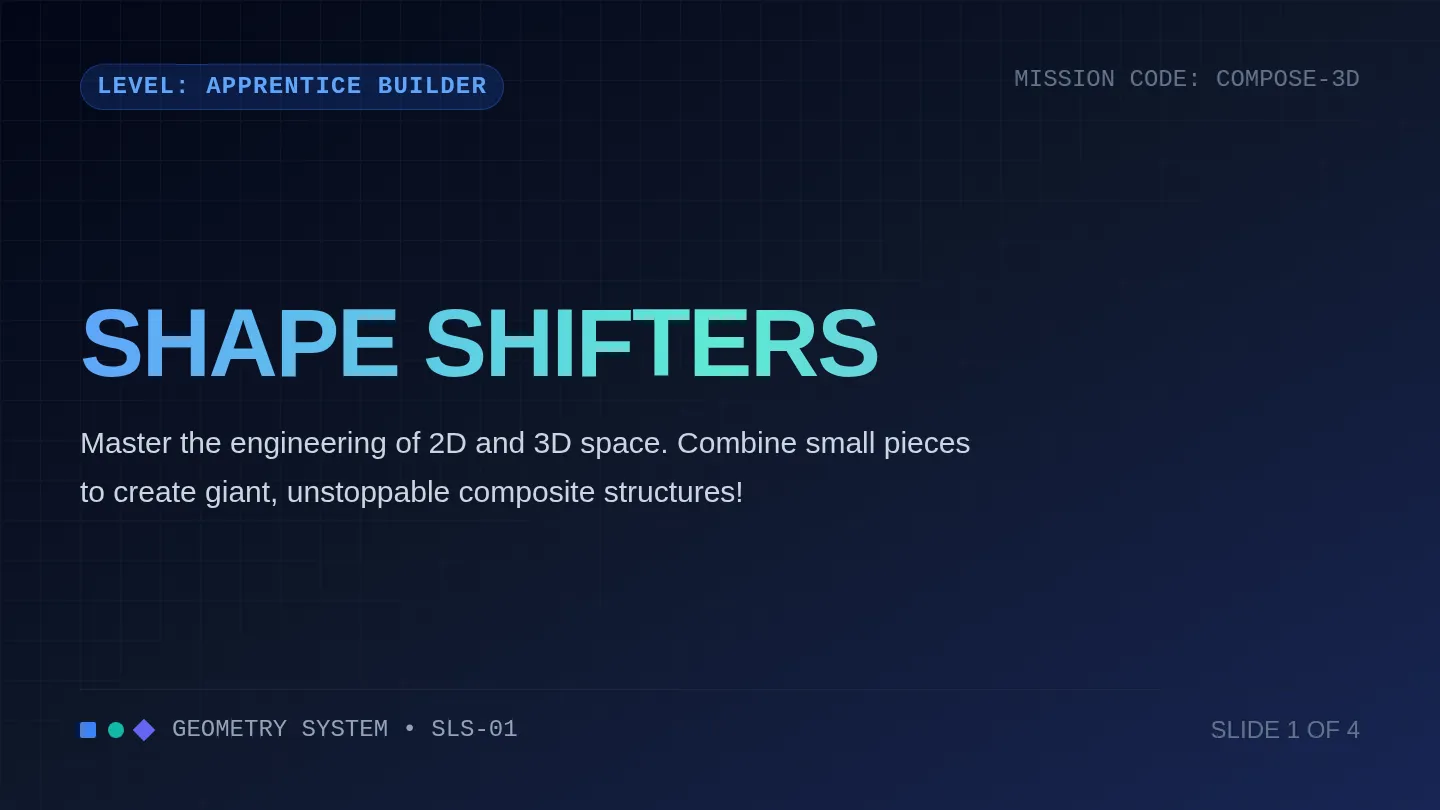 Shape Shifters Slides