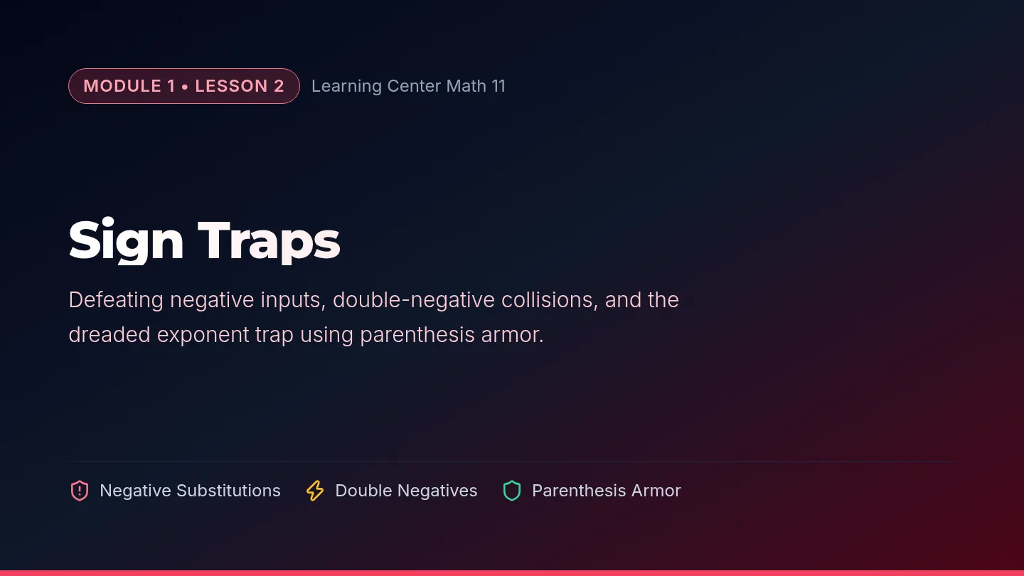 Sign Trap Slides