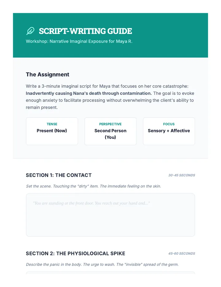 Script Writing Guide