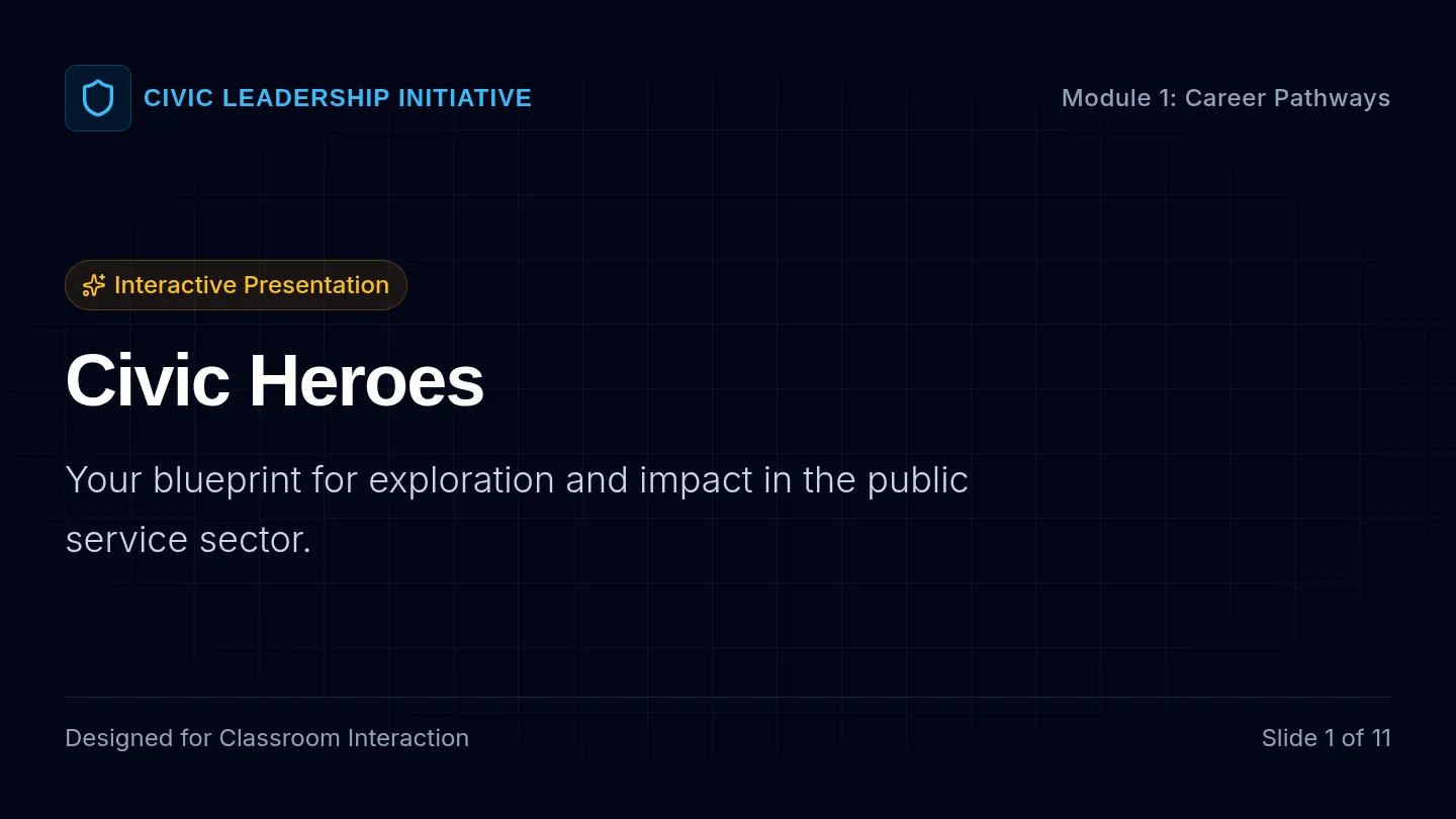Civic Heroes Slides