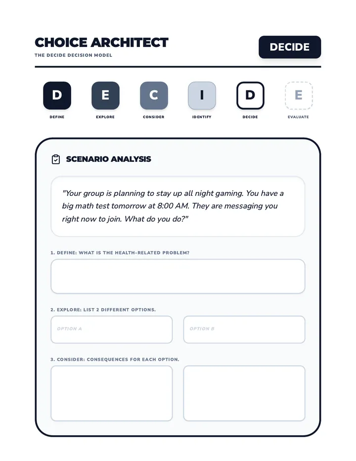 Choice Architect Guide