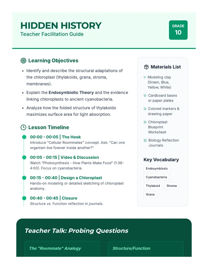 Hidden History Teacher Guide
