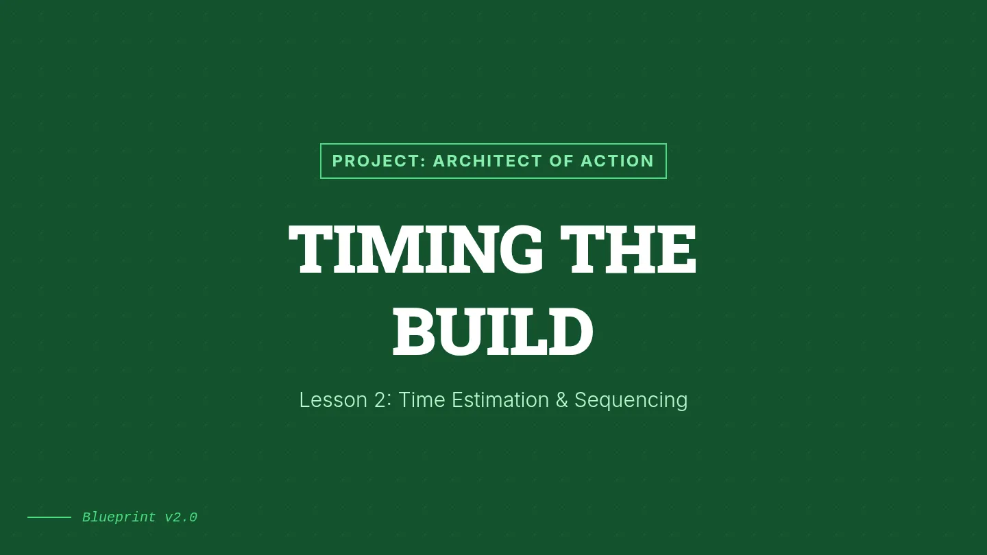 Timing the Build Slides