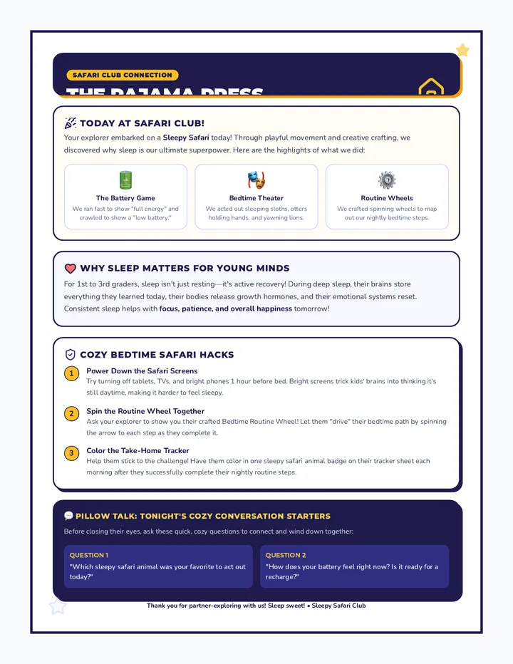 Pajama Press Parent Flyer