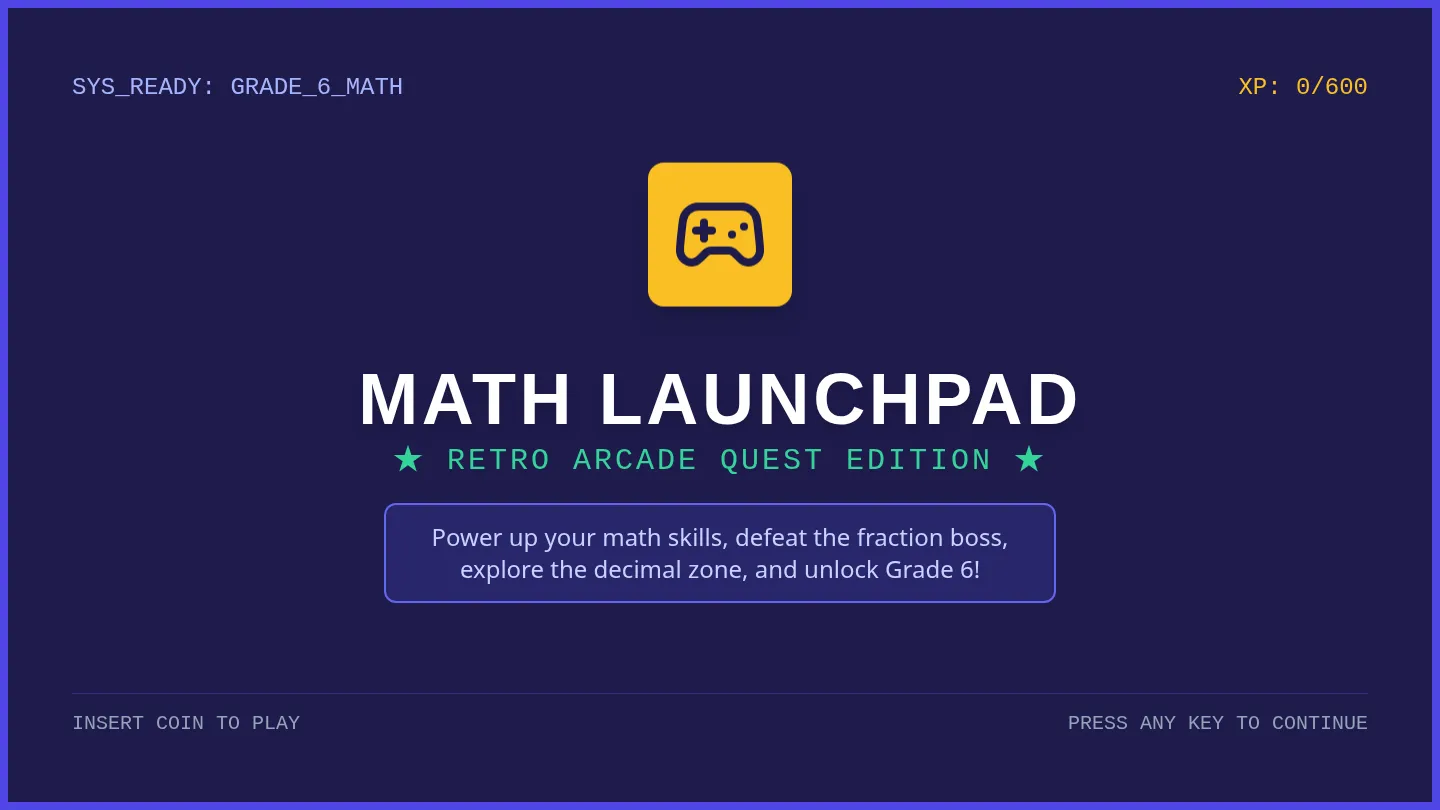 Math Launchpad Slides