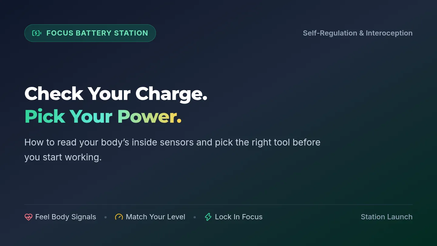 Focus Battery Slide Deck