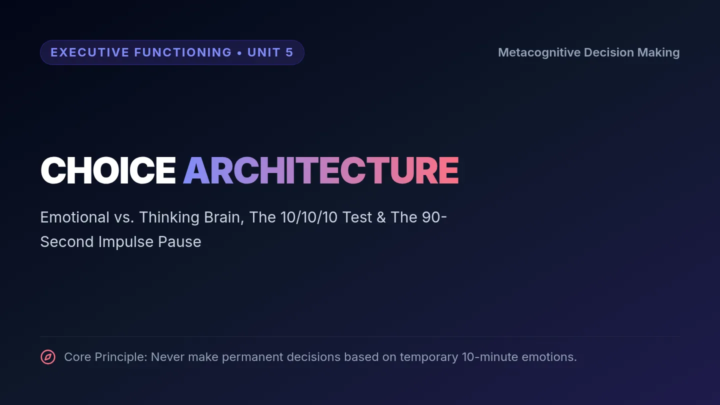 Choice Architecture Slides