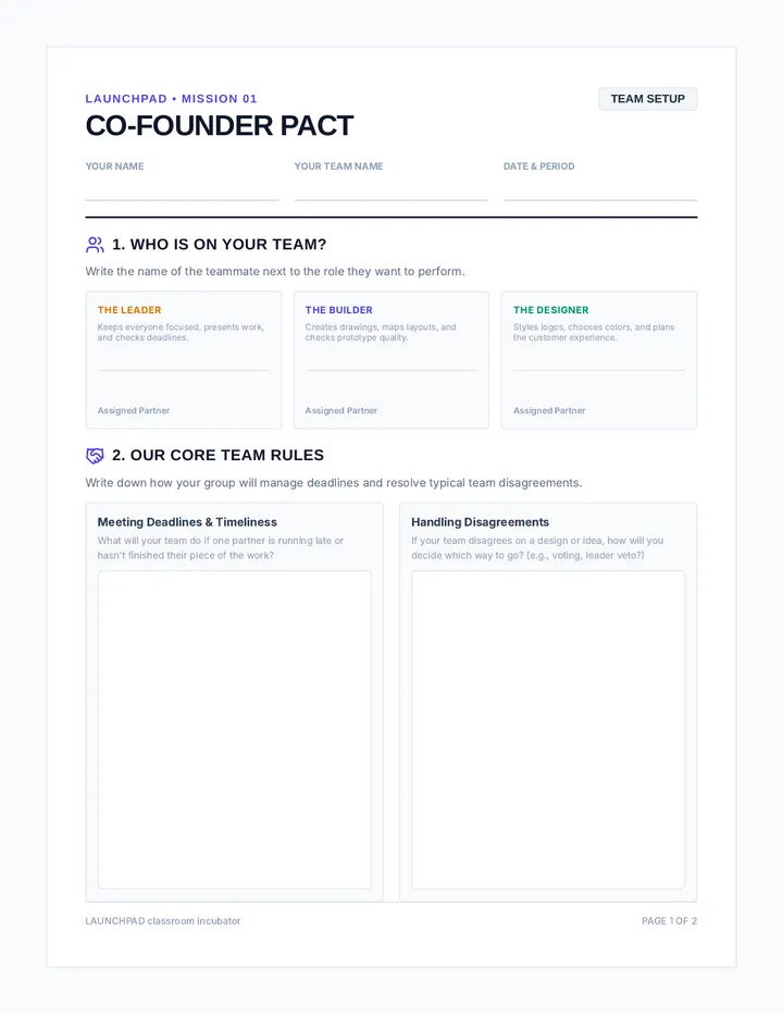 Hustle Protocol Worksheet